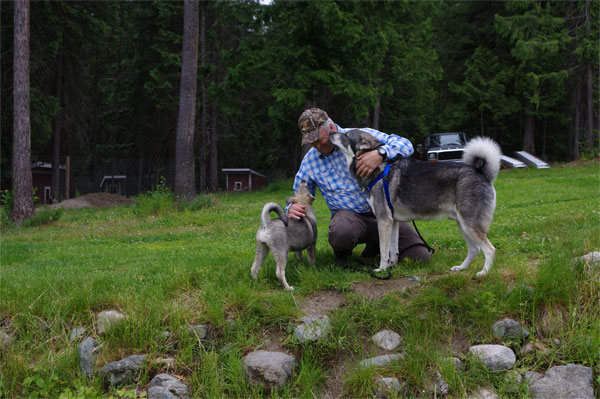 Rico and Aina and I couple days after I returned home