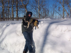 Mia and Jay, Snow Day