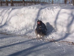 Mia and Ashten, Snow Day