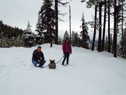 Russ and Beth with Rico