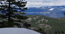 Takoda and Vida April 2018