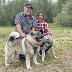 Kamia Kennels Merv and Jess