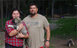 Joe Wells, his daughter, and Arkin